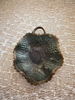 Brass trinket dish “Holy Land” Israel